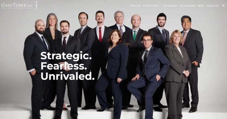 Gass Turek Website Home Page Image