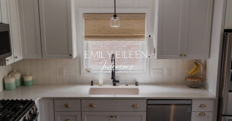 Emily Eileen Interiors website home page