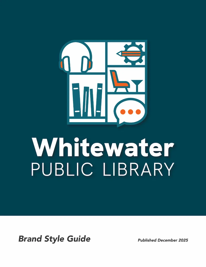 Cover of a brand style guide